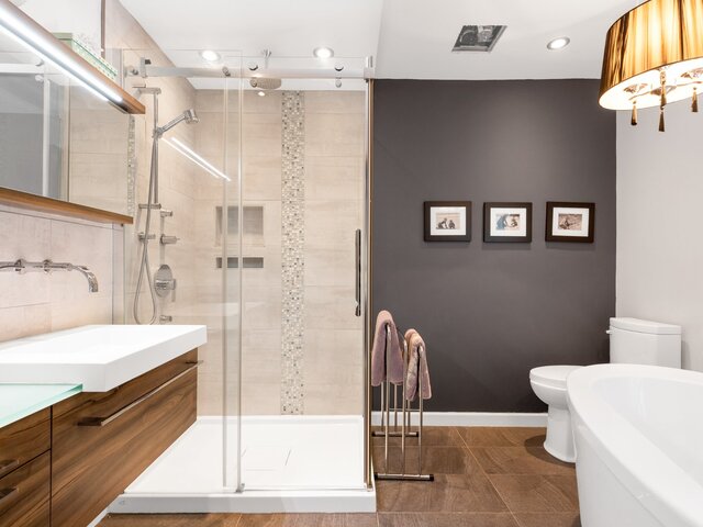 Salle de bains attenante à la CCP